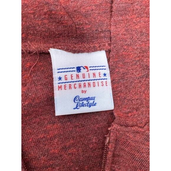 Genuine Merchandise Campus Lifestyle MLB St Louis Cardinals Zip Hoodie Jr XS - Picture 4 of 4